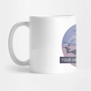 Military MH-53 Helicopter Mug